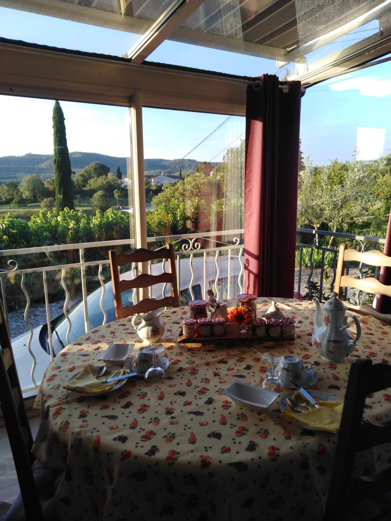 Bed and Breakfast La Grand'Vigne Chauzon Екстер'єр фото